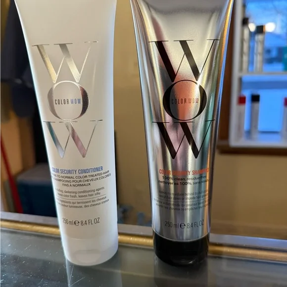 Color Security Shampoo and Conditioner Set - Silver and White - Picture 2 of 2